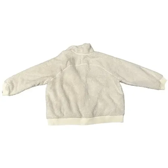 Athleta Cream Tugga Sherpa Jacket Sz 1X - Picture 4 of 10